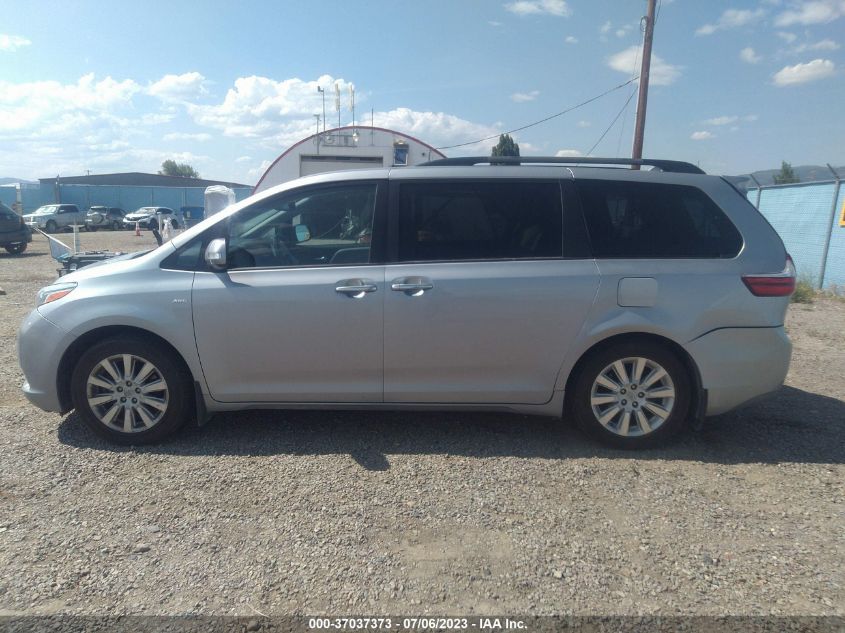 2016 TOYOTA SIENNA LTD PREMIUM - 5TDDK3DC7GS142564