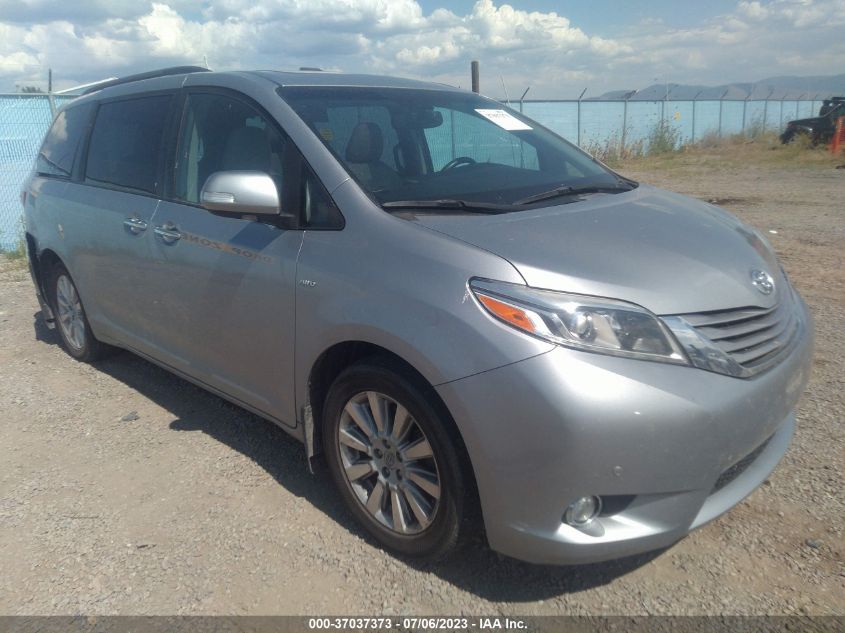 2016 TOYOTA SIENNA LTD PREMIUM - 5TDDK3DC7GS142564
