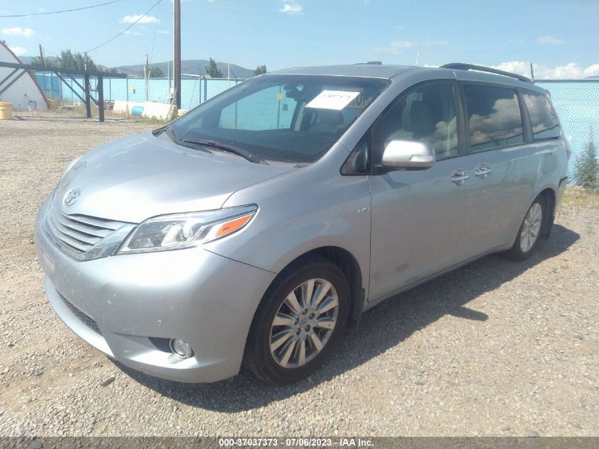 2016 TOYOTA SIENNA LTD PREMIUM - 5TDDK3DC7GS142564