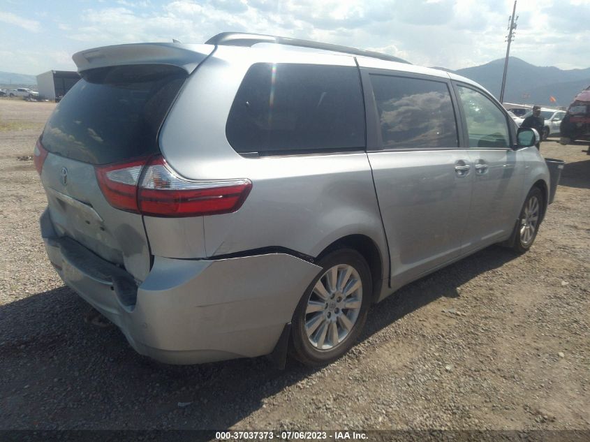 2016 TOYOTA SIENNA LTD PREMIUM - 5TDDK3DC7GS142564