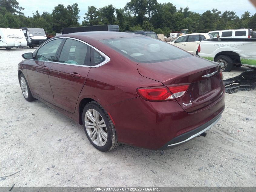 2015 CHRYSLER 200 LIMITED - 1C3CCCAB8FN588736