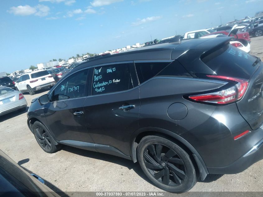2017 NISSAN MURANO PLATINUM - 5N1AZ2MG3HN185118