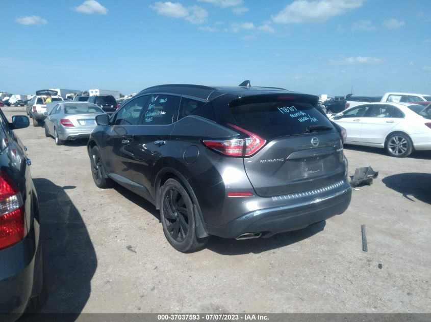 2017 NISSAN MURANO PLATINUM - 5N1AZ2MG3HN185118
