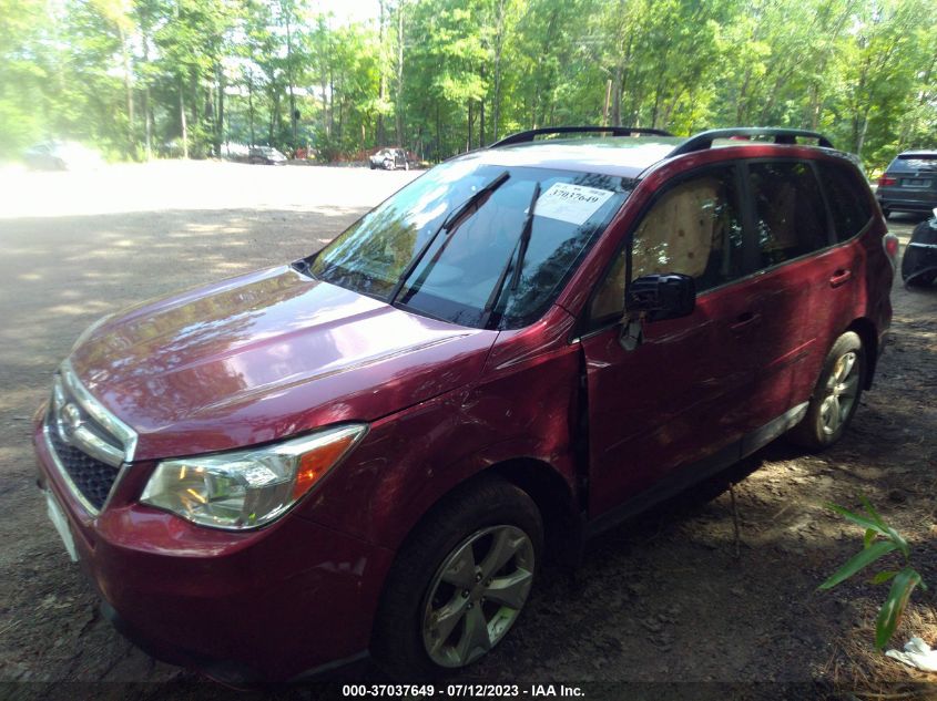 2016 SUBARU FORESTER 2.5I LIMITED - JF2SJARC6GH516515