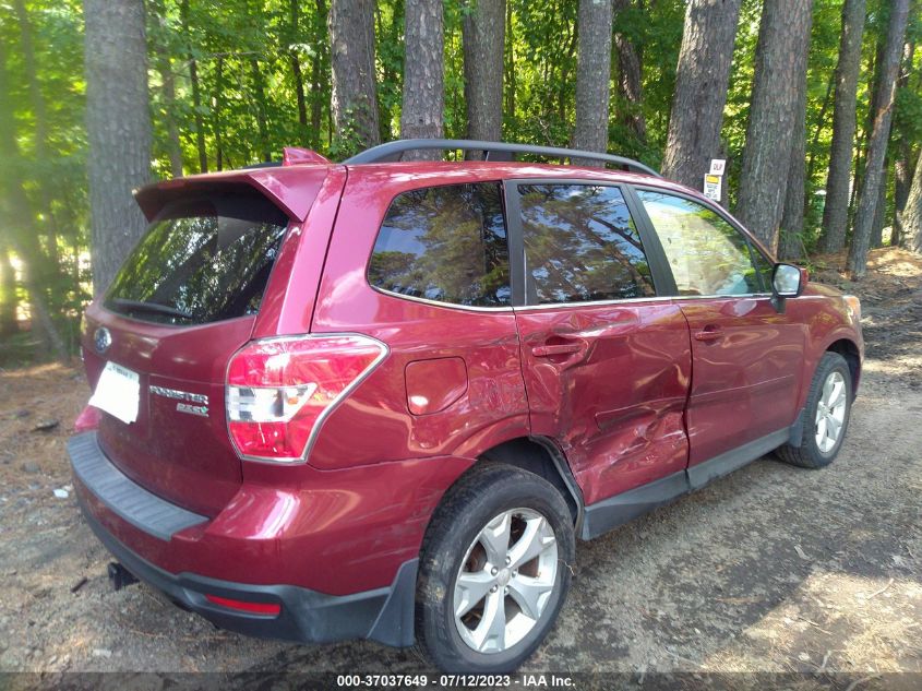2016 SUBARU FORESTER 2.5I LIMITED - JF2SJARC6GH516515