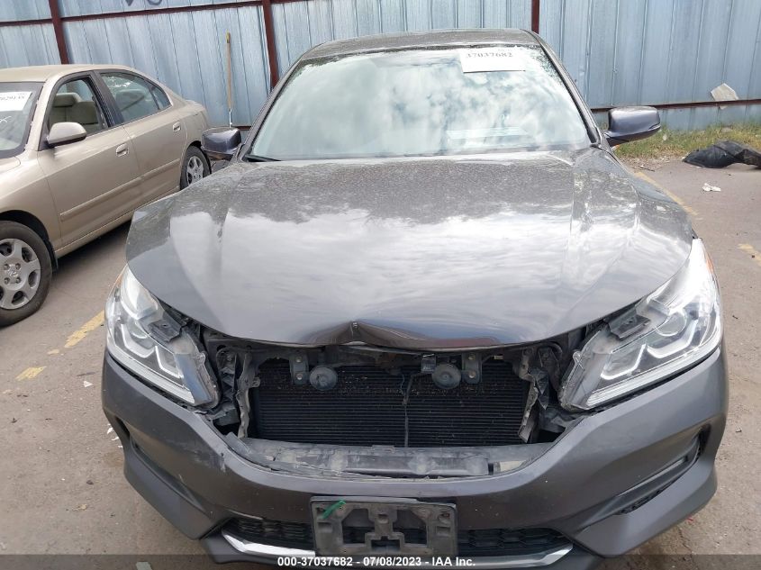 2017 HONDA ACCORD SEDAN EX-L - 1HGCR2F82HA105304