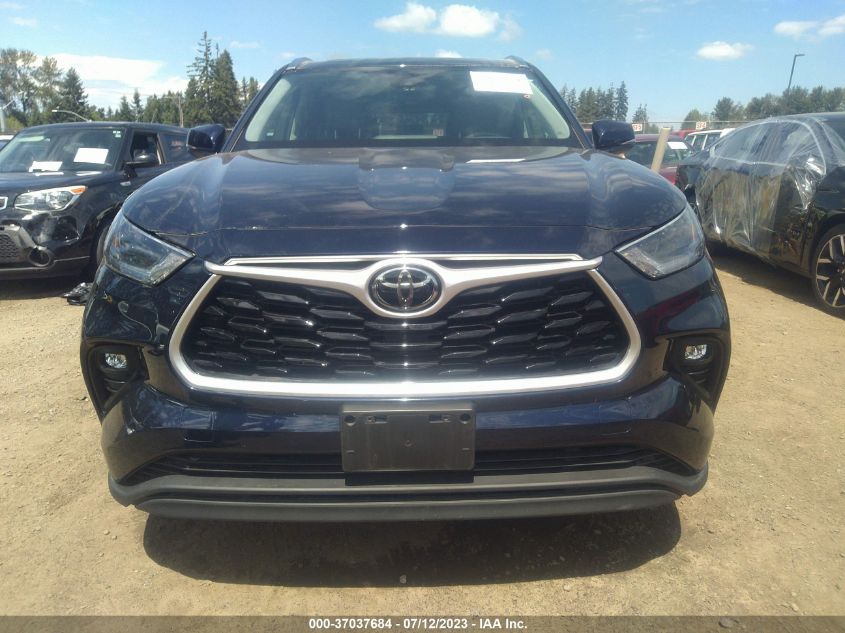 2021 TOYOTA HIGHLANDER XLE - 5TDHZRBH8MS531479