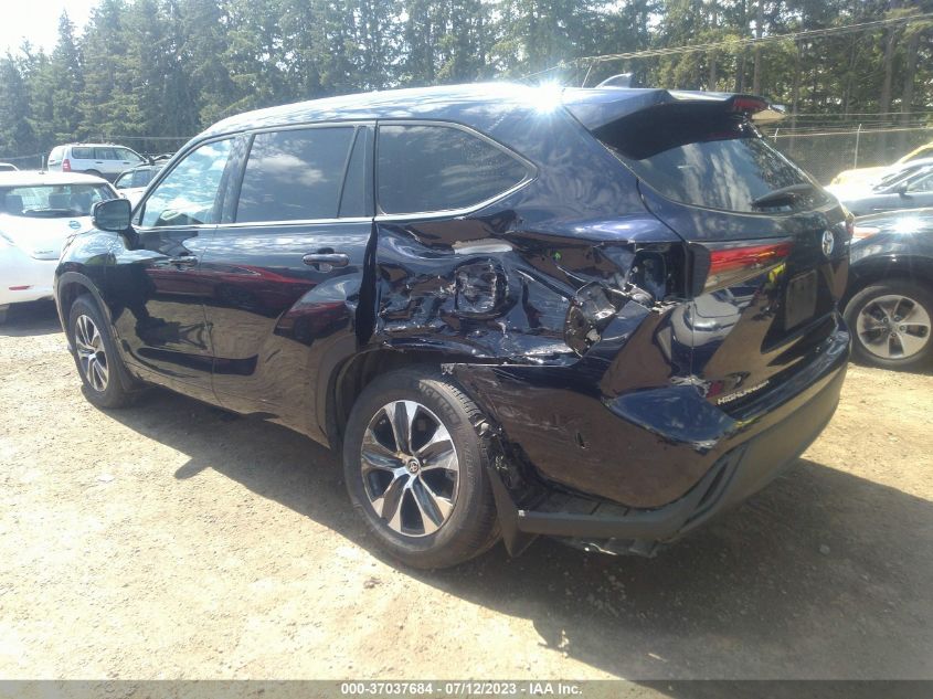 2021 TOYOTA HIGHLANDER XLE - 5TDHZRBH8MS531479