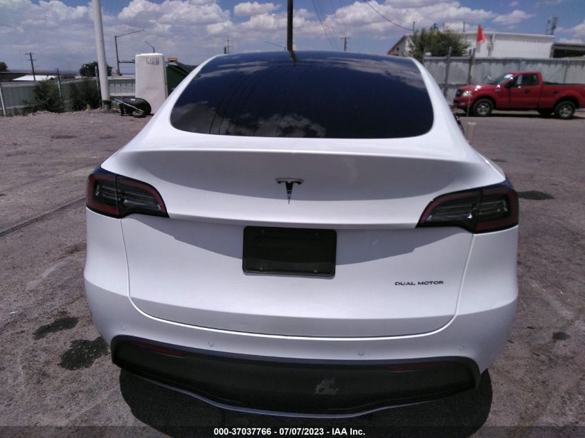 2022 TESLA MODEL Y LONG RANGE - 7SAYGDEE8NF440229