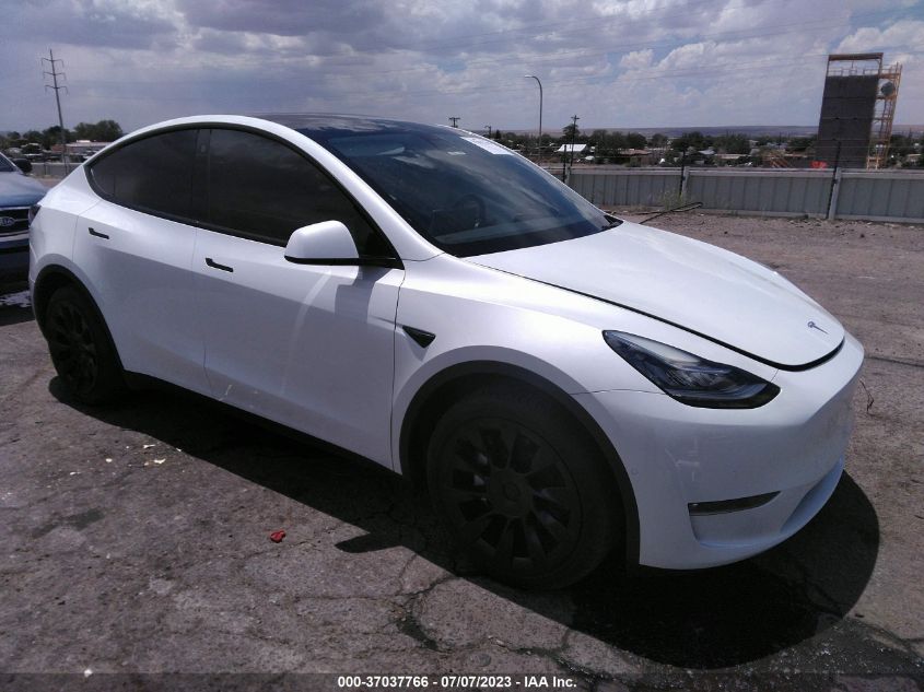 2022 TESLA MODEL Y LONG RANGE - 7SAYGDEE8NF440229