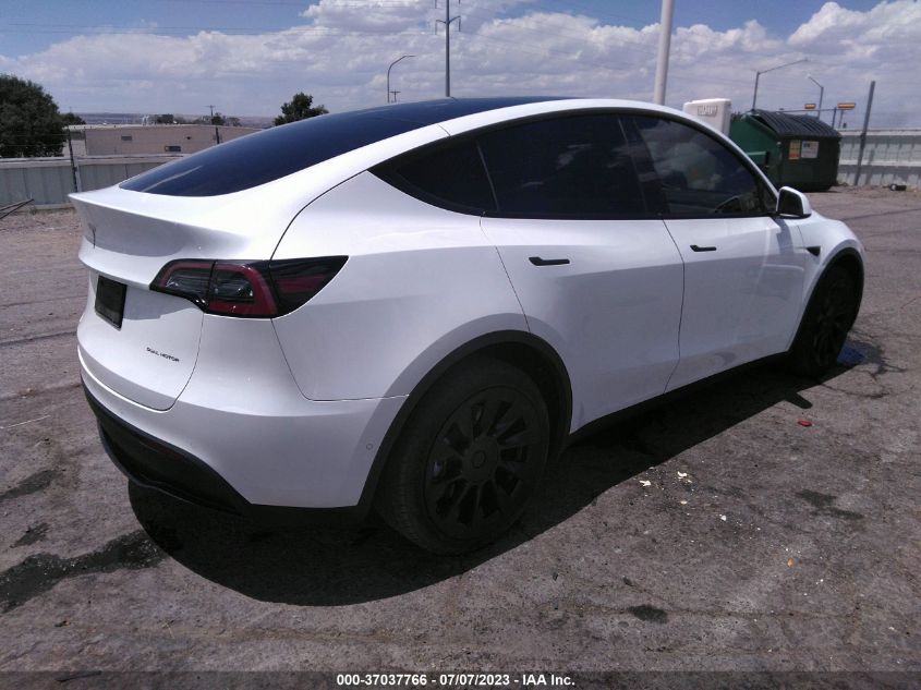 2022 TESLA MODEL Y LONG RANGE - 7SAYGDEE8NF440229