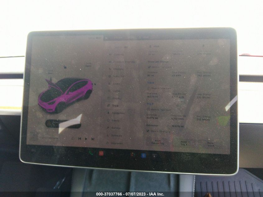 2022 TESLA MODEL Y LONG RANGE - 7SAYGDEE8NF440229