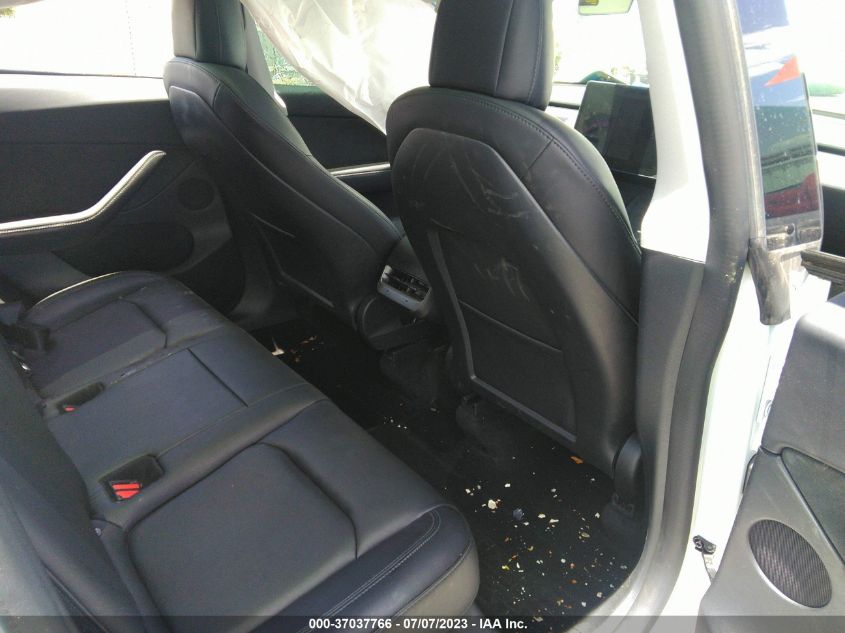 2022 TESLA MODEL Y LONG RANGE - 7SAYGDEE8NF440229