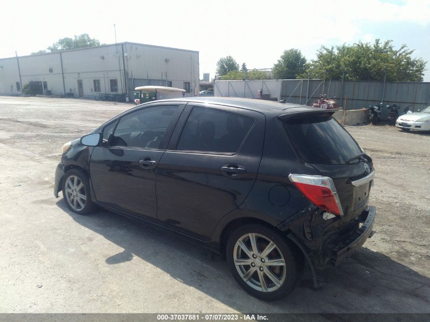 2013 TOYOTA YARIS L/LE/SE - JTDKTUD32DD549905