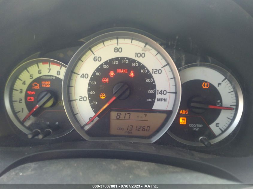 2013 TOYOTA YARIS L/LE/SE - JTDKTUD32DD549905