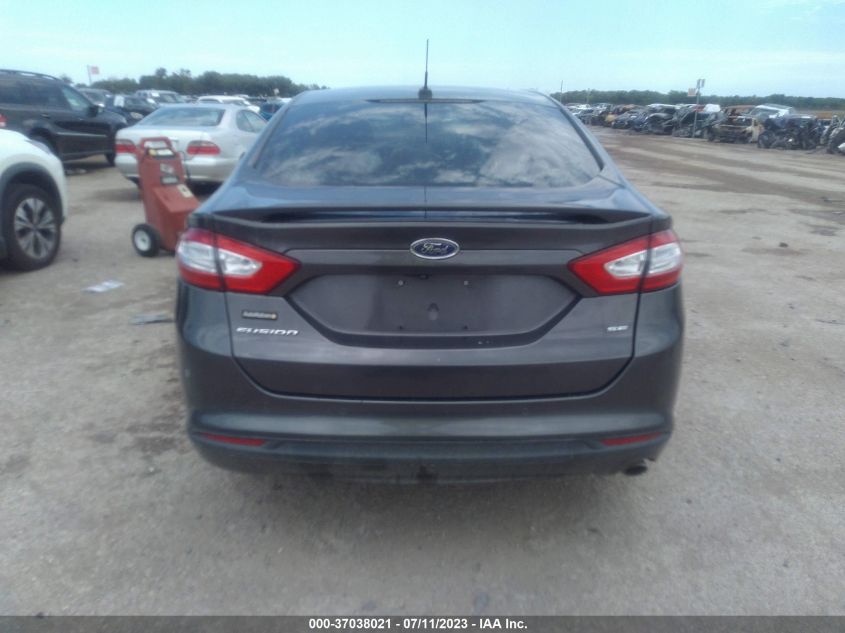 2016 FORD FUSION SE - 3FA6P0H75GR132954