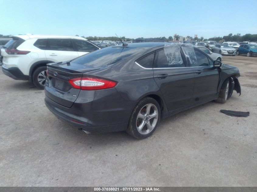 2016 FORD FUSION SE - 3FA6P0H75GR132954