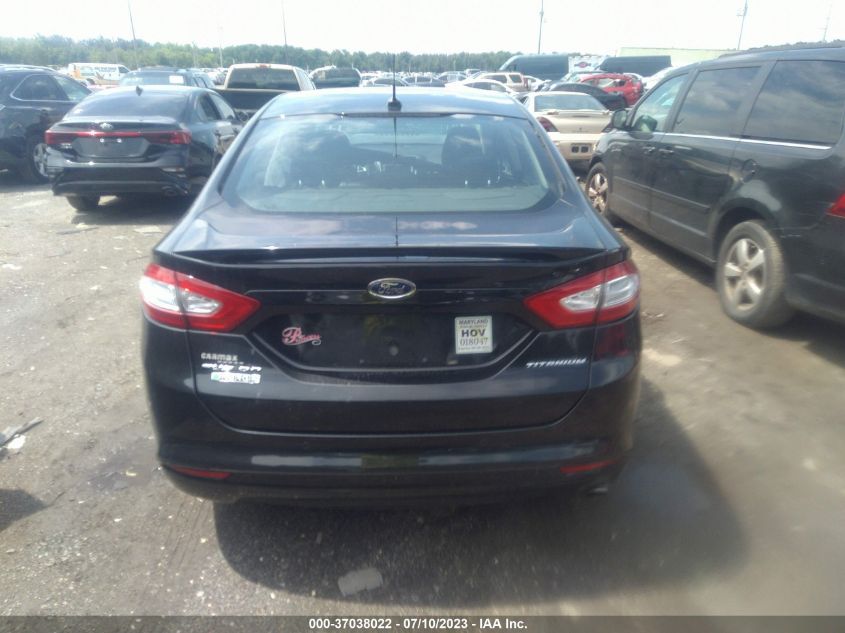 2013 FORD FUSION ENERGI TITANIUM - 3FA6P0SU7DR251759