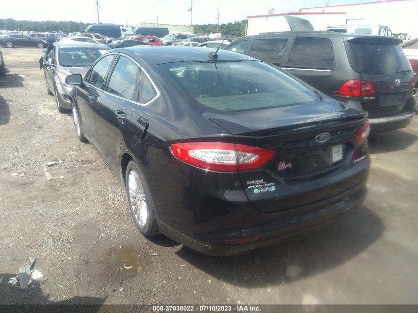 2013 FORD FUSION ENERGI TITANIUM - 3FA6P0SU7DR251759