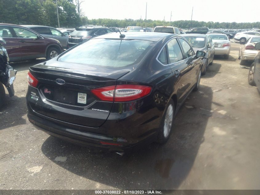 2013 FORD FUSION ENERGI TITANIUM - 3FA6P0SU7DR251759