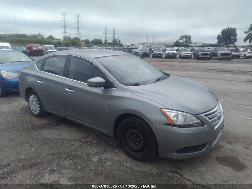 2014 NISSAN SENTRA S/FE+ S/SV/FE+ SV/SR/SL - 3N1AB7AP0EY223738