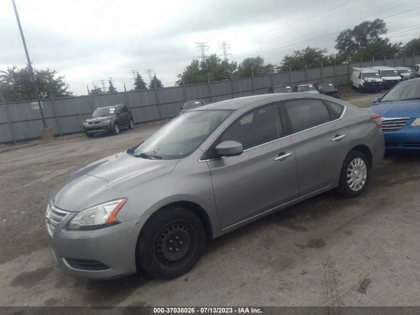 2014 NISSAN SENTRA S/FE+ S/SV/FE+ SV/SR/SL - 3N1AB7AP0EY223738