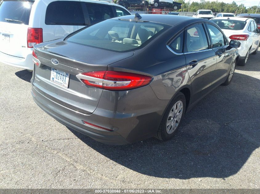 2020 FORD FUSION S - 3FA6P0G70LR196699