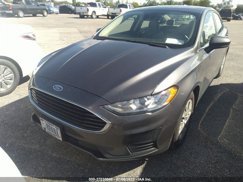 2020 FORD FUSION S - 3FA6P0G70LR196699