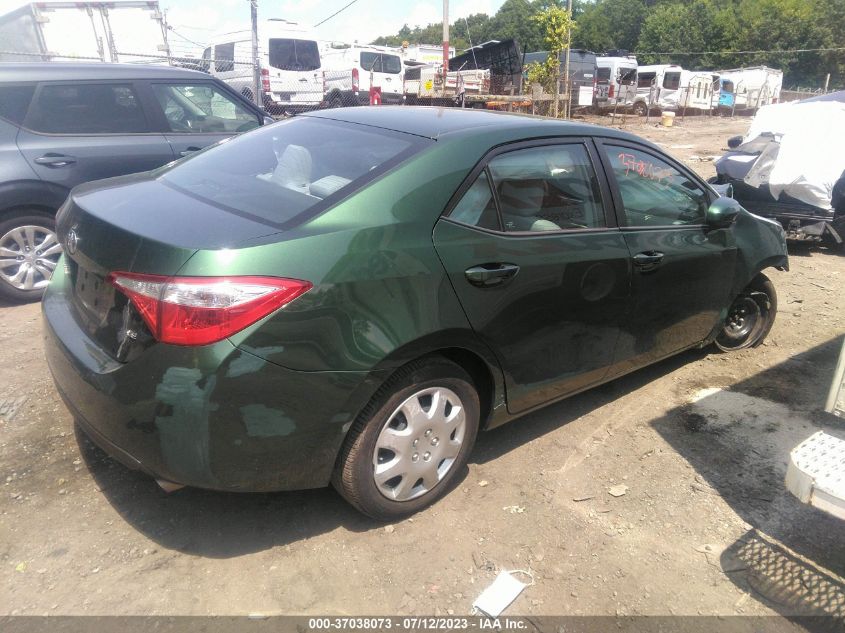 2016 TOYOTA COROLLA L/LE/S/S PLUS/LE PLUS - 2T1BURHE0GC605637