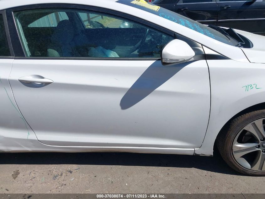 2014 HYUNDAI ELANTRA COUPE KMHDH6AH8EU024186