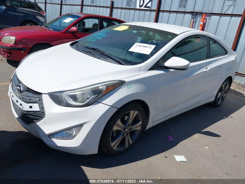 2014 HYUNDAI ELANTRA COUPE KMHDH6AH8EU024186