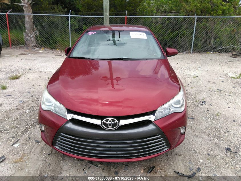 2015 TOYOTA CAMRY XLE/SE/LE/XSE - 4T1BF1FK1FU917581