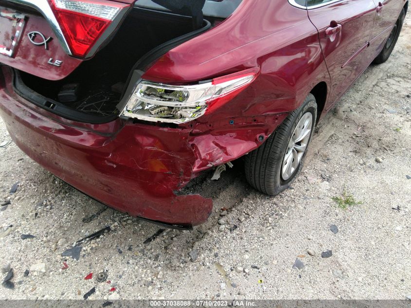 2015 TOYOTA CAMRY XLE/SE/LE/XSE - 4T1BF1FK1FU917581