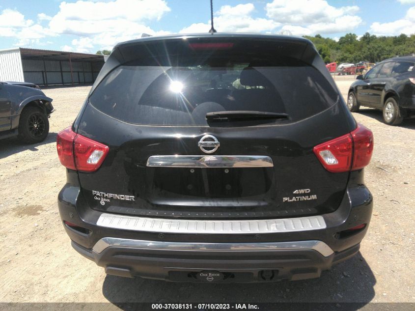 2017 NISSAN PATHFINDER PLATINUM - 5N1DR2MM7HC676046