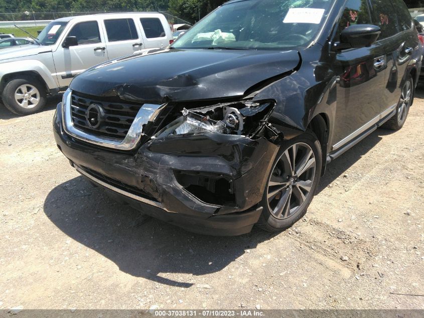 2017 NISSAN PATHFINDER PLATINUM - 5N1DR2MM7HC676046