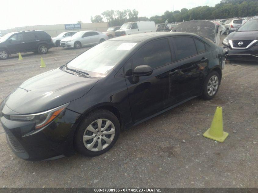 2022 TOYOTA COROLLA LE - JTDEPMAE4NJ207639
