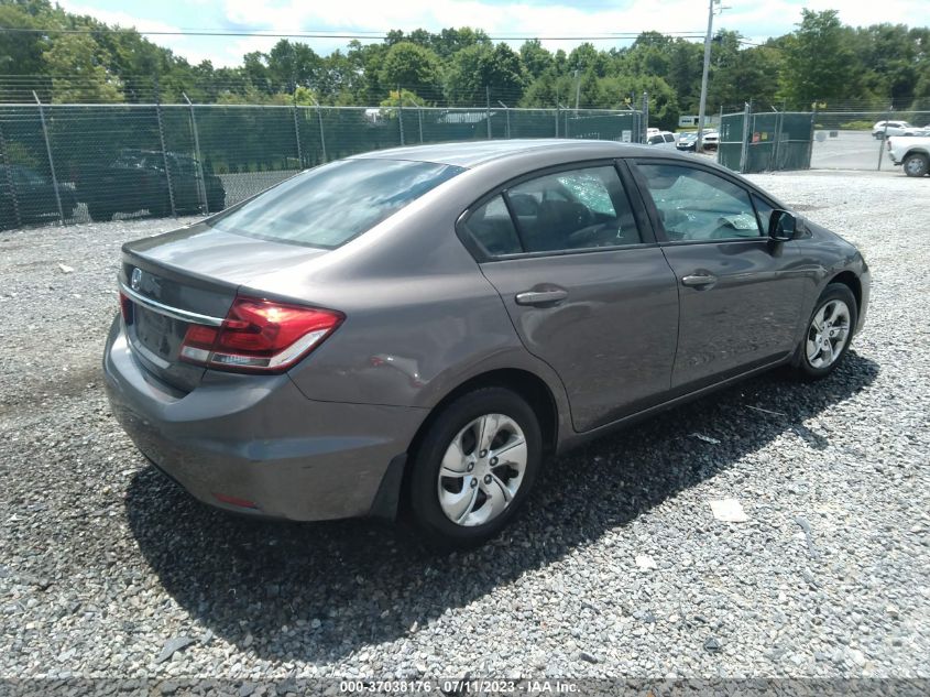 2013 HONDA CIVIC SDN LX - 19XFB2F54DE043028