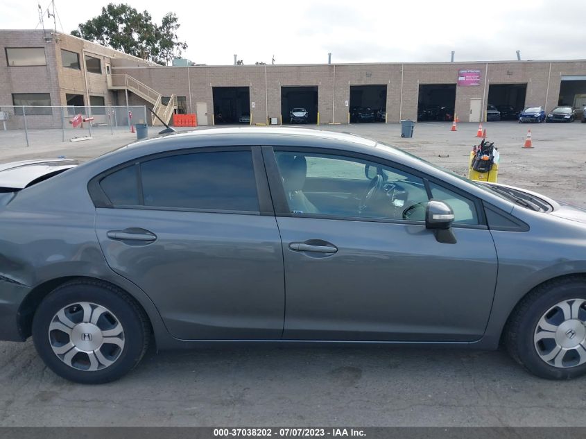 2013 HONDA CIVIC HYBRID - 19XFB4F37DE203123