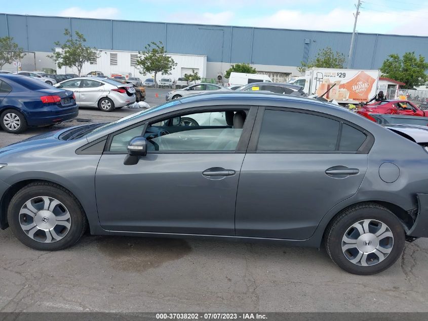 2013 HONDA CIVIC HYBRID - 19XFB4F37DE203123