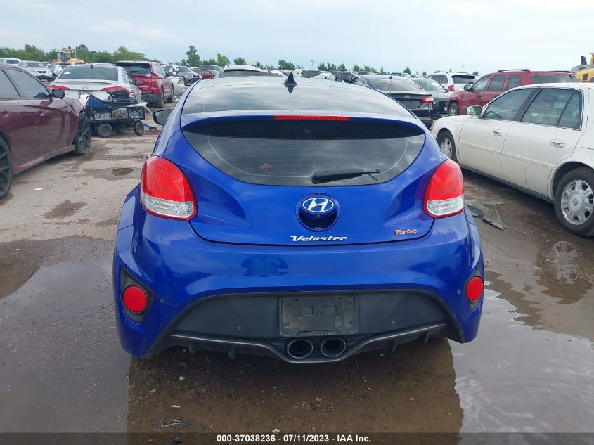 2014 HYUNDAI VELOSTER TURBO - KMHTC6AE7EU210043