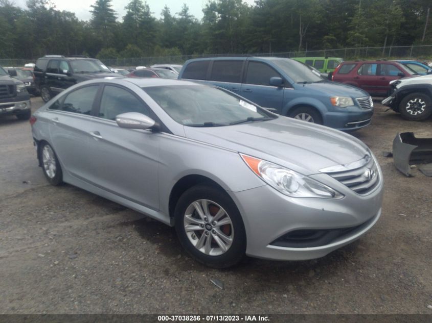 2014 HYUNDAI SONATA GLS - 5NPEB4AC6EH876436