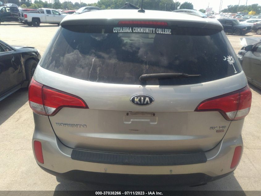 2014 KIA SORENTO EX - 5XYKUDA72EG431117