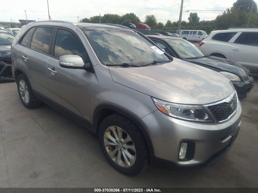 2014 KIA SORENTO EX - 5XYKUDA72EG431117