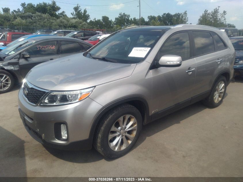 2014 KIA SORENTO EX - 5XYKUDA72EG431117