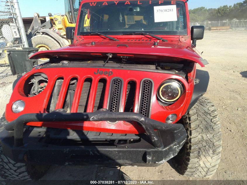 2014 JEEP WRANGLER UNLIMITED SPORT - 1C4BJWDG0EL121052