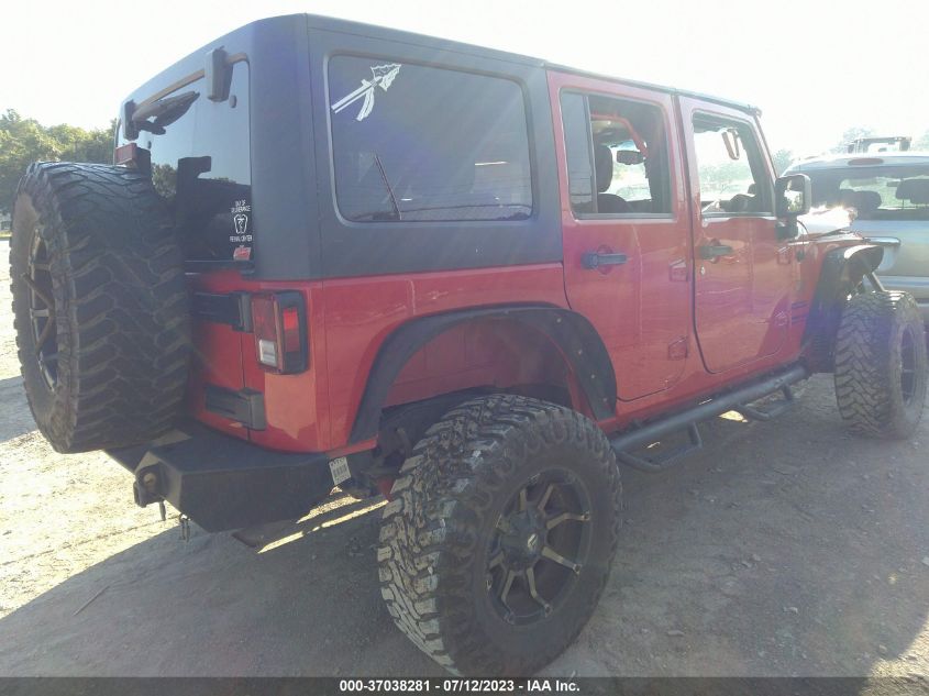 2014 JEEP WRANGLER UNLIMITED SPORT - 1C4BJWDG0EL121052