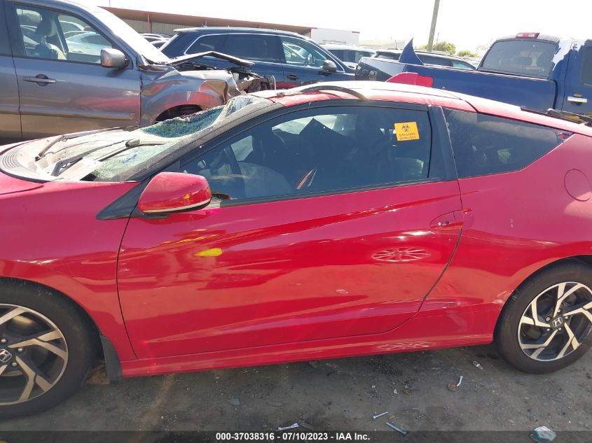 2016 HONDA CR-Z EX - JHMZF1D69GS000859