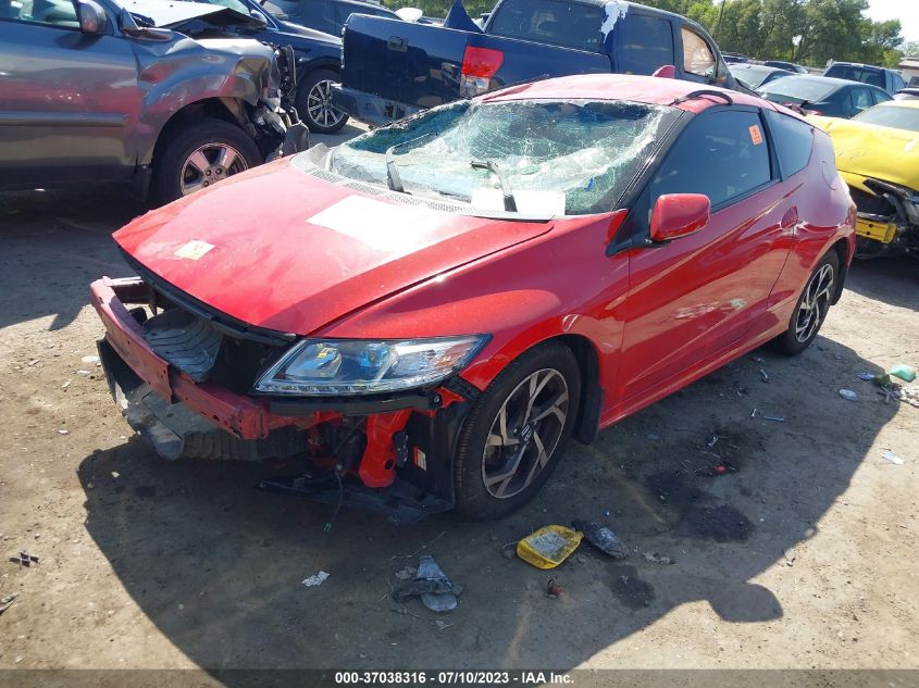 2016 HONDA CR-Z EX - JHMZF1D69GS000859