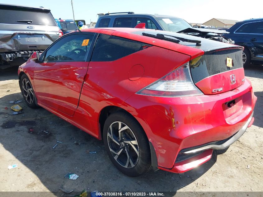 2016 HONDA CR-Z EX - JHMZF1D69GS000859
