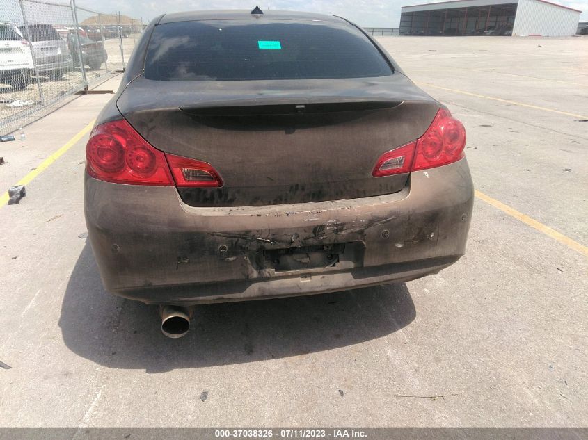 2013 INFINITI G37 SEDAN X - JN1CV6AR7DM758465